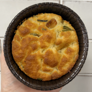 Gluten-Free Focaccia Roll – Garlic & Rosemary
