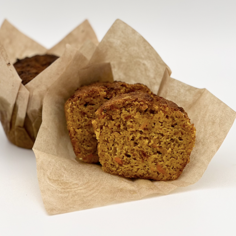 Carrot Turmeric Dairy-Free Gluten-Free Muffins